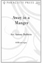 Away in a Manger SATB choral sheet music cover